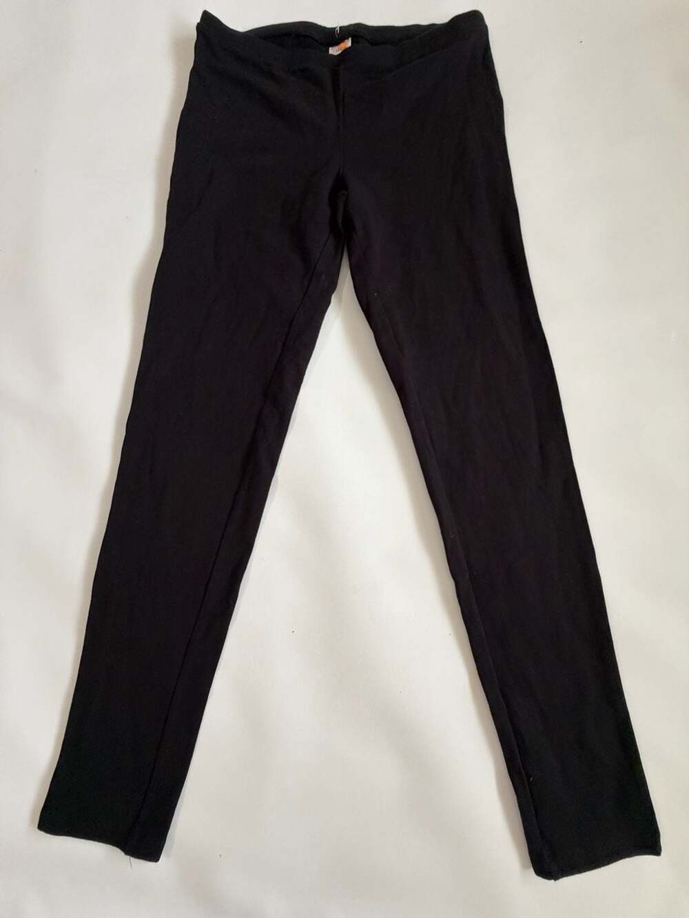 June & Daisy Leggings Womens S Black Cotton Blend Stretch Basic Casual